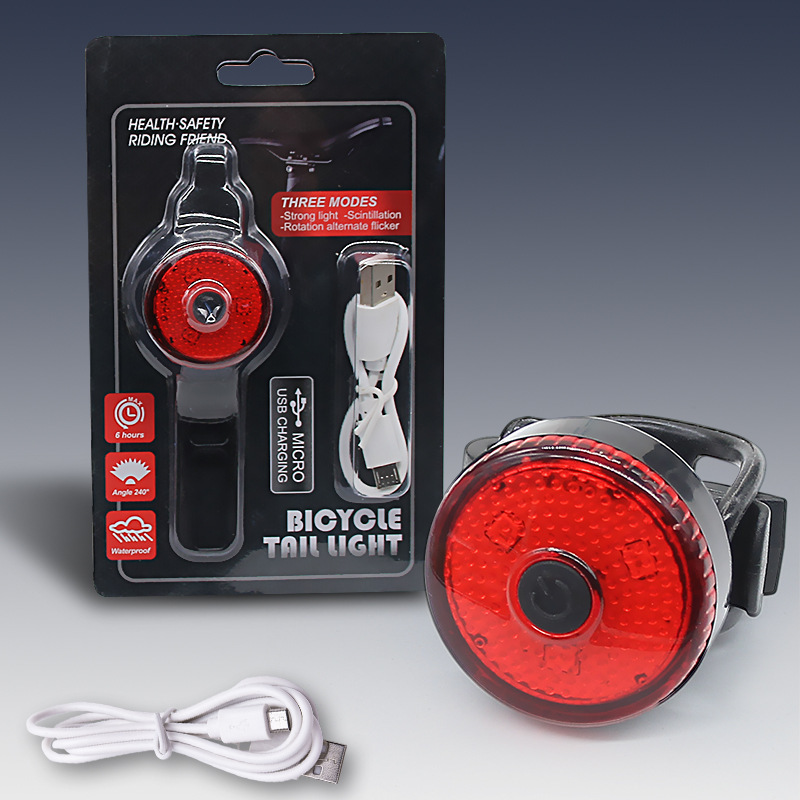 Mountain Biking Lights - ไฟท้ายจักรยาน ไฟหน้า LED กันน้ำ ไฟเตือน ไฟจักรยานเสือภูเขา