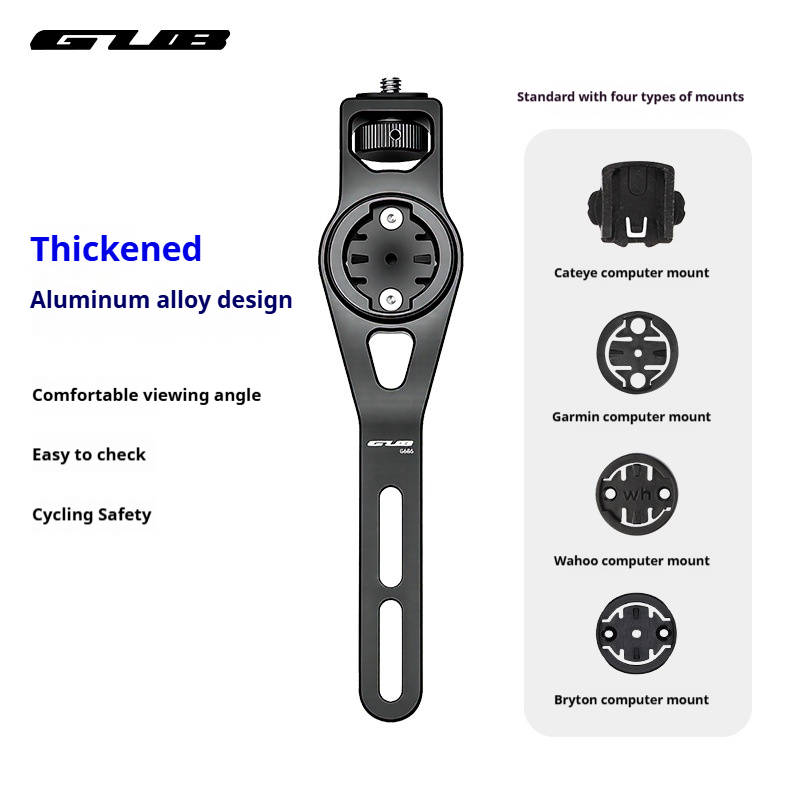 Mountain Biking Lights - ขาจับไฟจักรยาน GUB MTB สำหรับจักรยานเสือภูเขาและจักรยานถนน ทำจากอลูมิเนียมอัลลอย หมุนได้