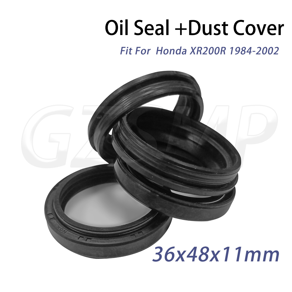 Fork Oil Seal - 36x48x11 36*48*11 ซีลน้ำมันแกนโช้คหน้า พร้อมฝาครอบกันฝุ่น 36 48