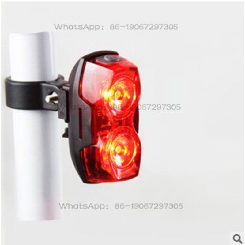 Mountain Biking Lights - ไฟท้ายจักรยาน 3 ชิ้น, ไฟเตือนจักรยานเสือภูเขาแบบแฟลช, อุปกรณ์ปั่นจักรยาน
