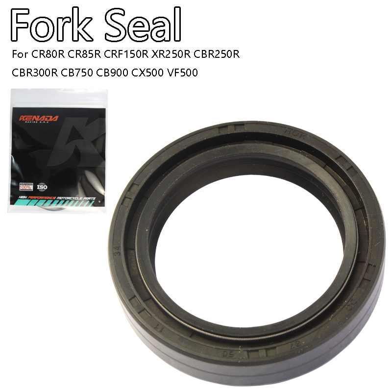 Fork Oil Seal - ซีลกันฝุ่นโช้คหน้า ซีลกันฝุ่นโช้ค 37x50x11 สำหรับรถจักรยานยนต์