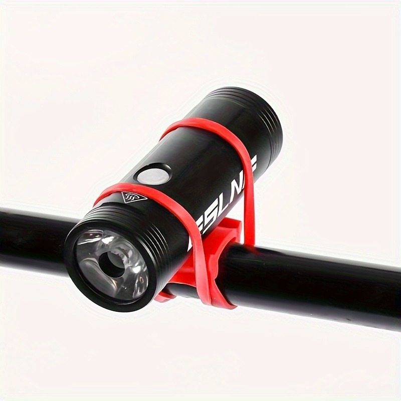 Mountain Biking Lights - สายรัดจักรยานเสือภูเขา 3 ชิ้น, สายรัดโทรศัพท์พร้อมไฟฉาย, สำหรับติดตั้งไฟที่แฮนด์จักรยาน