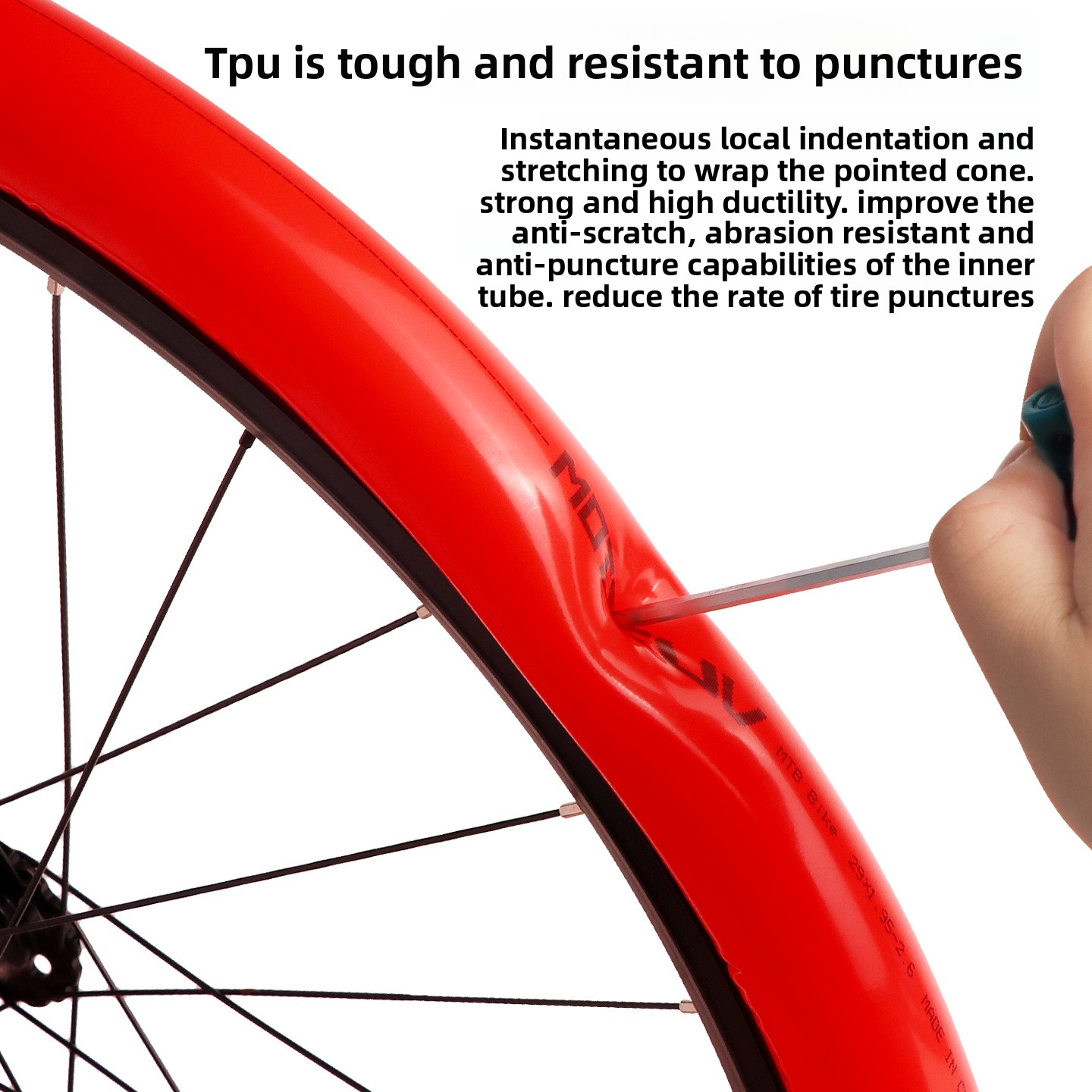 ยางในจักรยานเสือภูเขา TPU ขนาด - Mountain Biking Lights บทวิจารณ์และราคา
