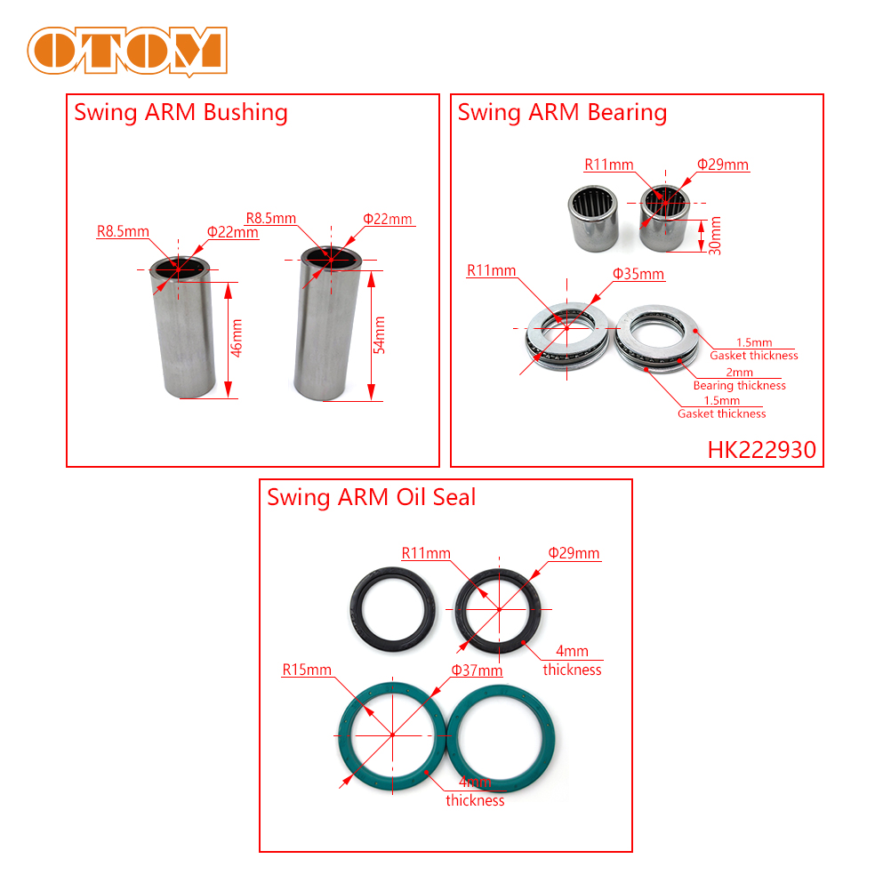 OTOM สำหรับ HONDA CRF250R CRF4 - Fork Oil Seal บทวิจารณ์และราคา