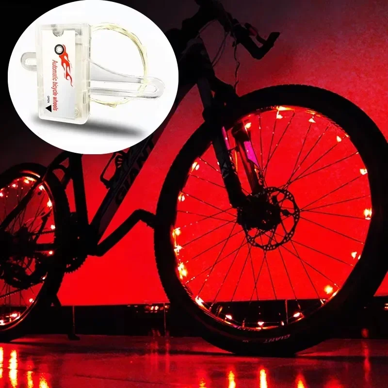 ไฟล้อรถจักรยานไฟตกแต่งกรอบจักร - Mountain Biking Lights บทวิจารณ์และราคา