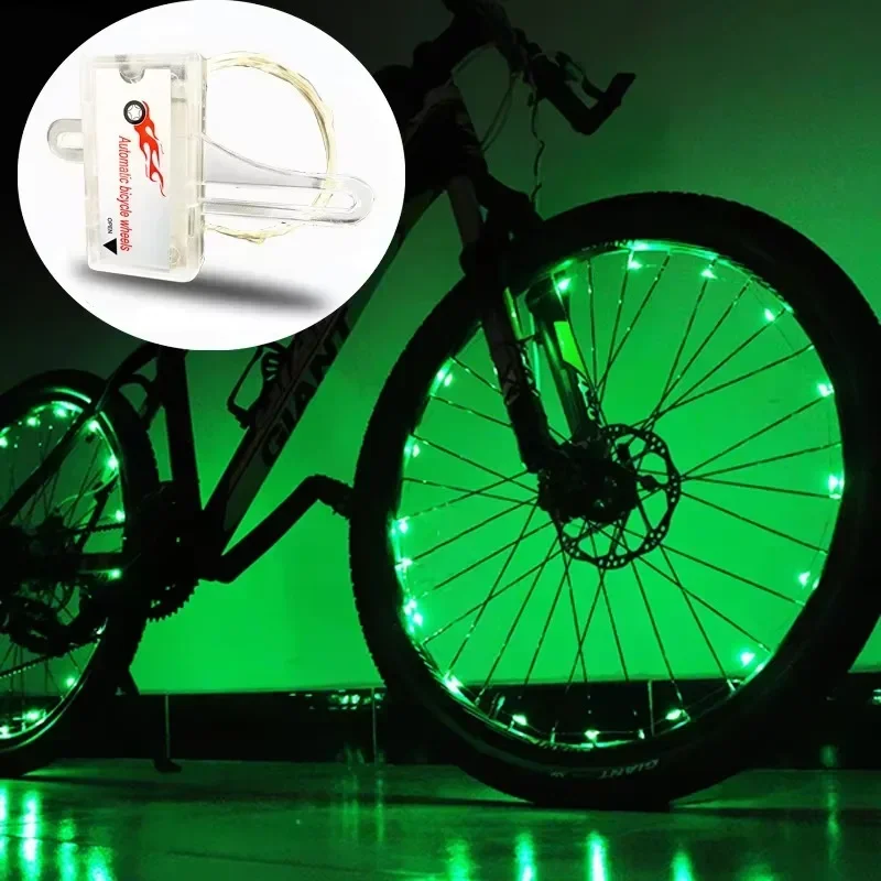 ไฟล้อรถจักรยานไฟตกแต่งกรอบจักร - Mountain Biking Lights บทวิจารณ์และราคา