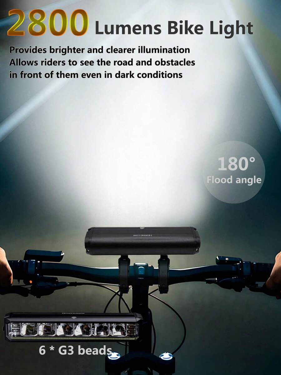 ไฟจักรยาน LED สว่างพิเศษ 4000m - Mountain Biking Lights บทวิจารณ์และราคา