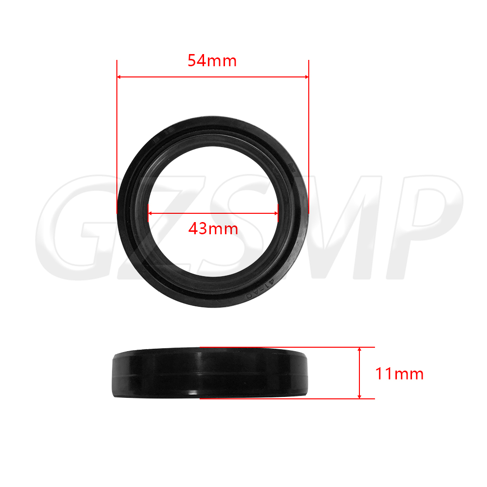 43x54x11 ด้านหน้าส้อมซีลน้ํามั - Fork Oil Seal บทวิจารณ์และราคา