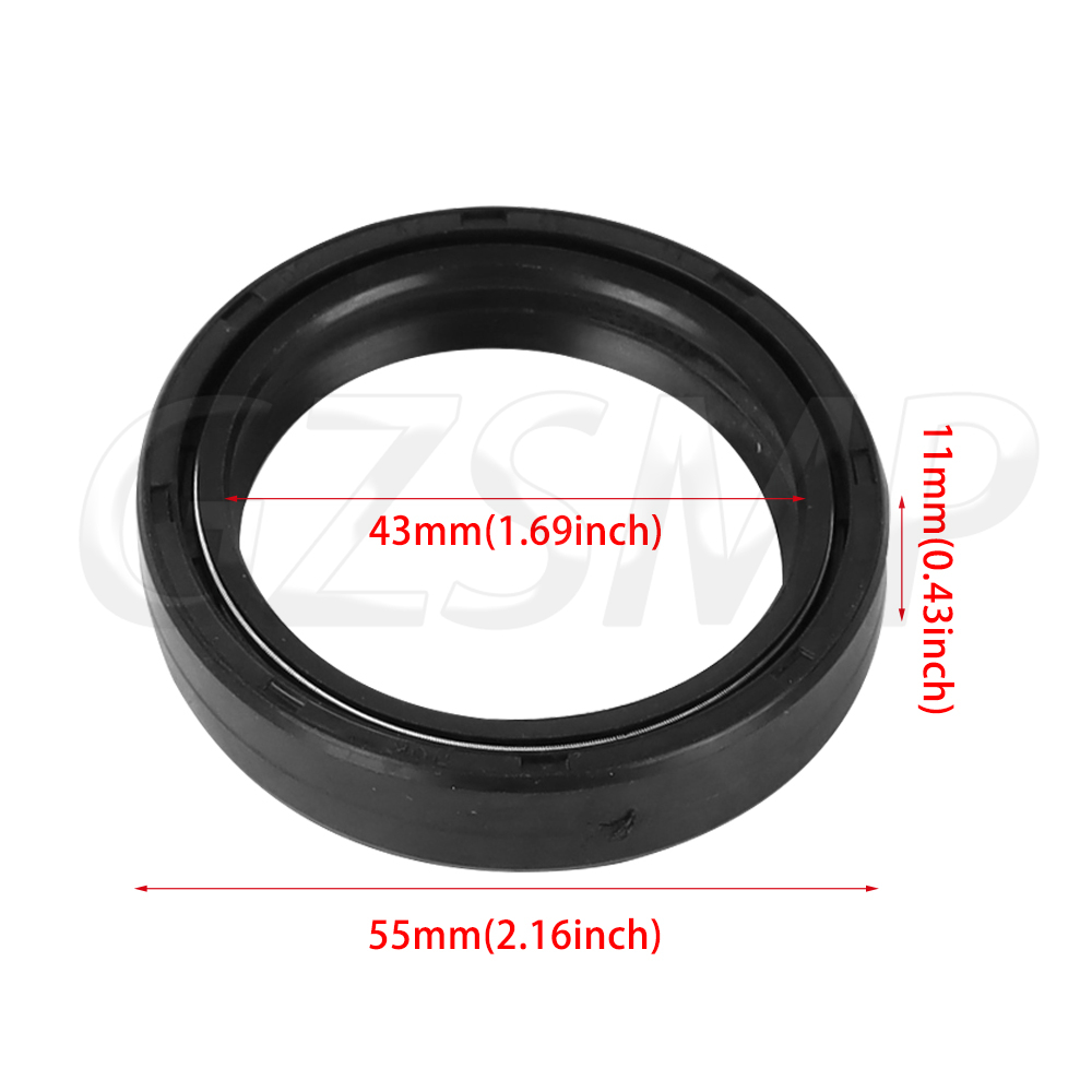 ซีลกันฝุ่นน้ำมันขนาด 43x55x11  - Fork Oil Seal บทวิจารณ์และราคา